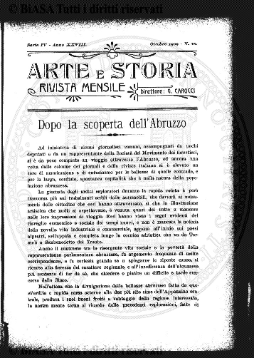 n. 26 (1906) - Frontespizio