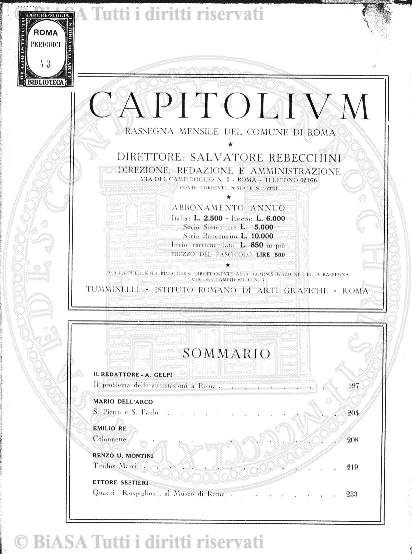 n. 30 (1913) - Frontespizio
