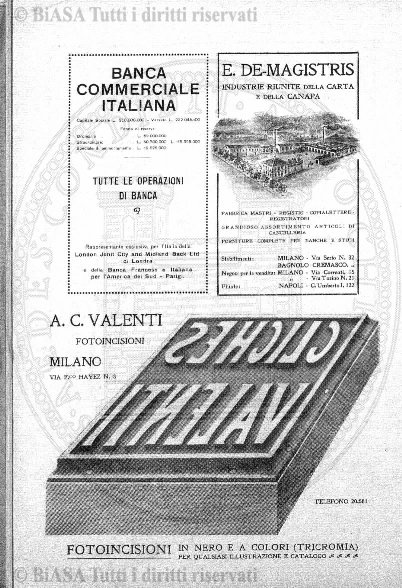 n. 33 (1917) - Frontespizio