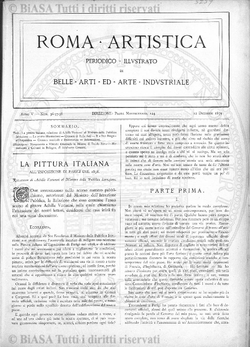 n. 7 (1903) - Frontespizio