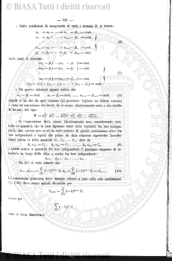 n. 8 (1891) - Frontespizio