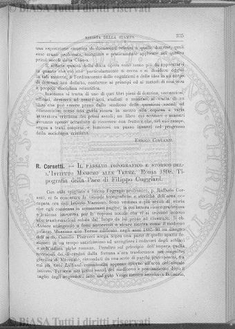 n. 18, n. speciale (1910) - Frontespizio
