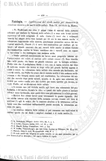n. 1 (1895) - Frontespizio