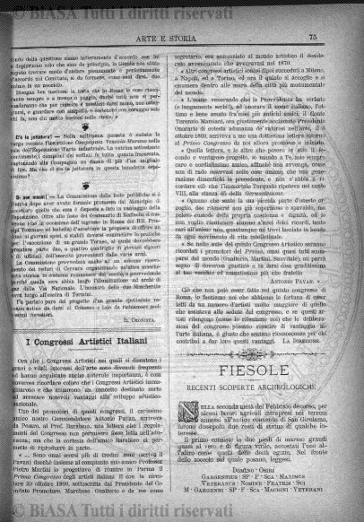 s. 3, n. 19 (1902) - Pagina: 133 e sommario