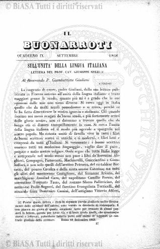 n. commemorativo (1918) - Copertina: 1 e sommario