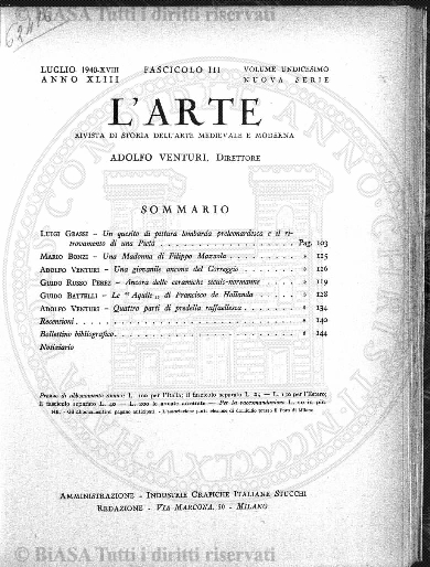 n. 4 (1879) - Frontespizio e sommario