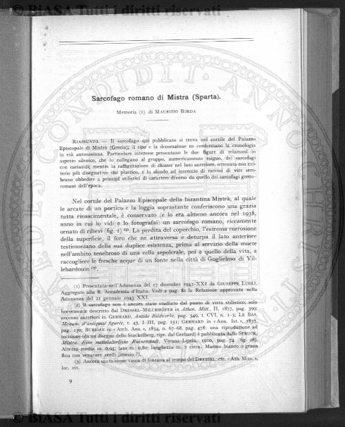 n. 31 (1909) - Frontespizio