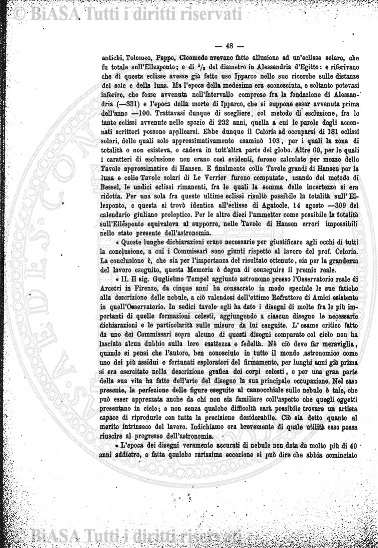 Indice topografico (1886) - Frontespizio