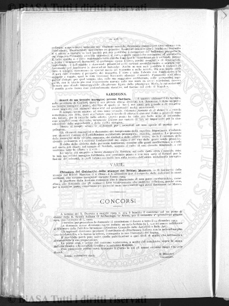n. 25 (1891) - Frontespizio