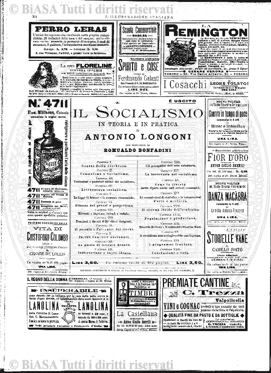 n. 33-34 (1889) - Pagina: 257 e sommario