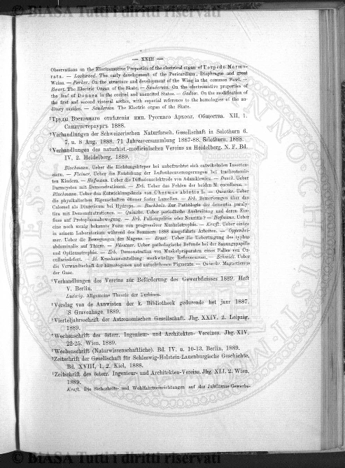 n. 19 (1890) - Frontespizio
