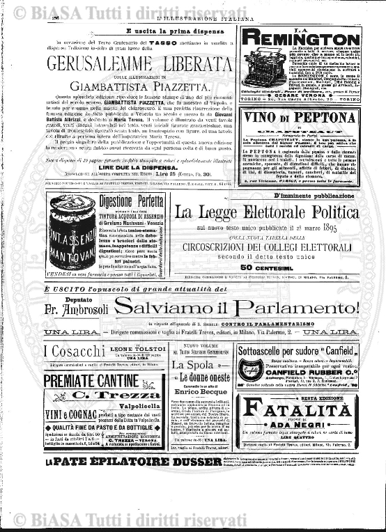 n. 18 (1899) - Frontespizio