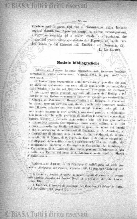n. 38 (1875-1876) - Frontespizio e sommario