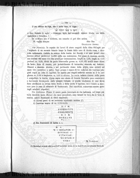 n. 9 (1875-1876) - Frontespizio