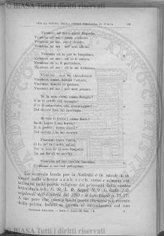 n. 47 (1889) - Frontespizio