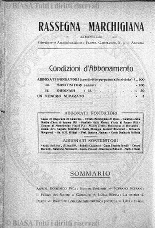 n. 39 (1926) - Frontespizio