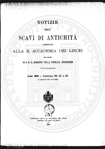 n.s., v. 3, n. 7-8 (1922) - Copertina: 1 e sommario