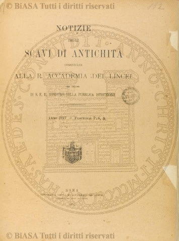 n. 22 (1881) - Frontespizio