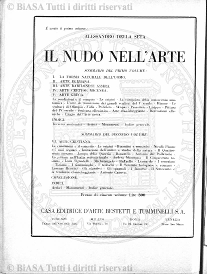 n. 17, n. speciale (1909) - Frontespizio