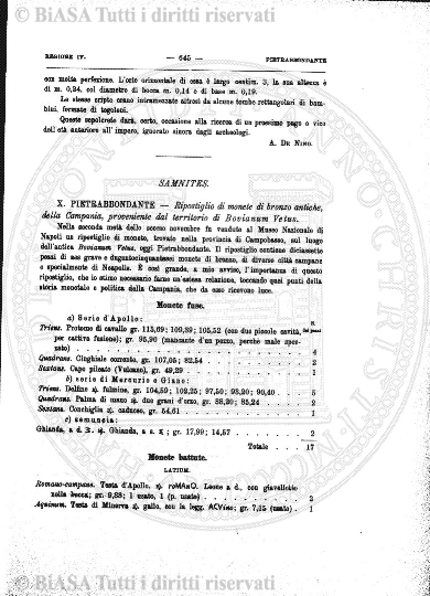 n. 14 (1889) - Frontespizio