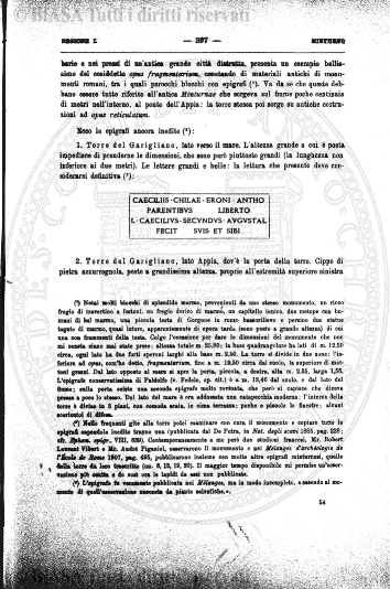 Indice topografico (1885) - Frontespizio