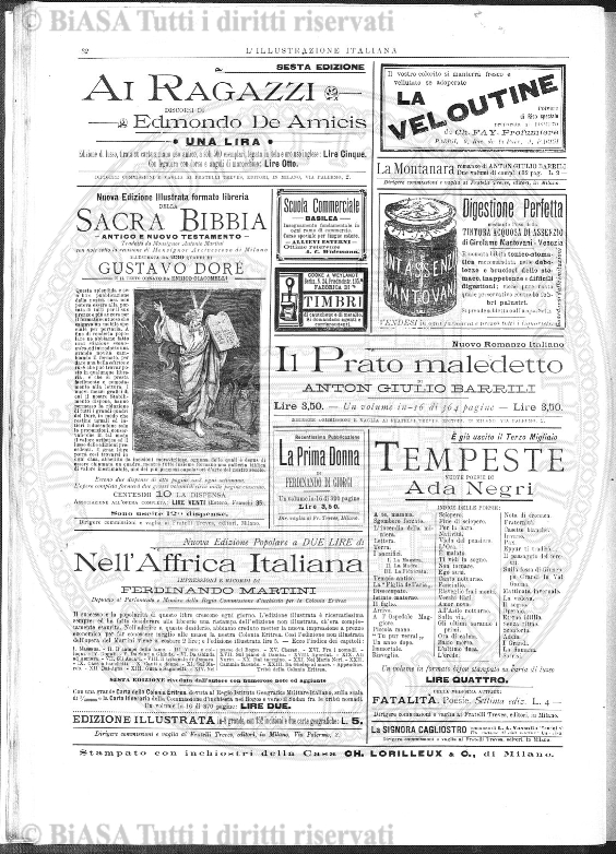 n. 28 (1891) - Frontespizio