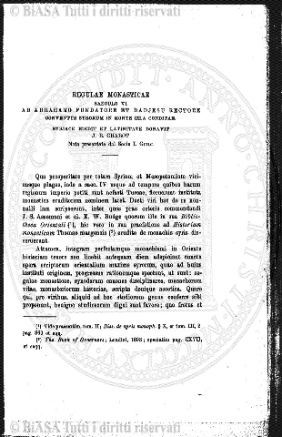 n. 1 (1872) - Frontespizio