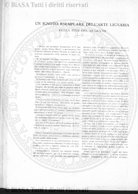 n. 9 (1907) - Frontespizio