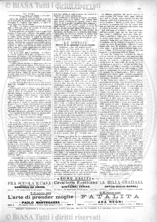 n. 29 (1885) - Frontespizio