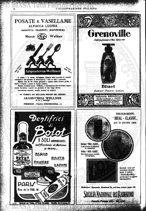 n. 12 (1909) - Sommario: p. I