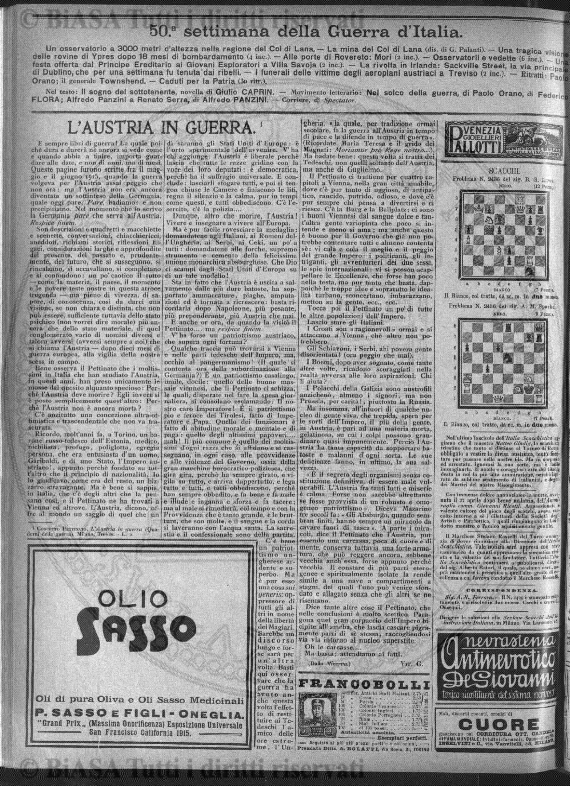 n. 26 (1889) - Frontespizio