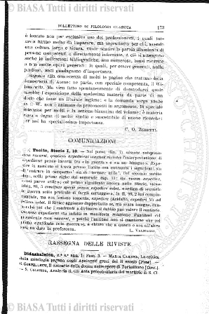 n. 35 (1900) - Frontespizio