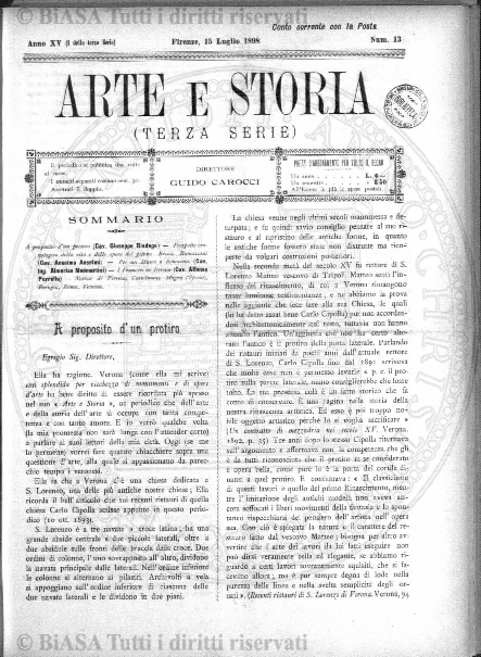 n. 28 (1881) - Frontespizio