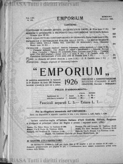 n. 52 (1901) - Frontespizio