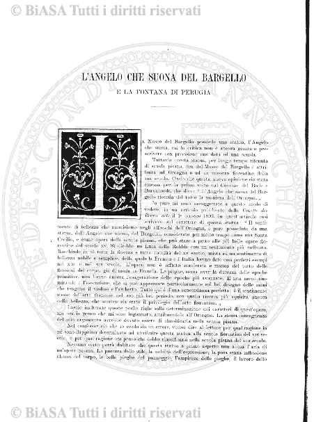n. 19 (1891) - Frontespizio