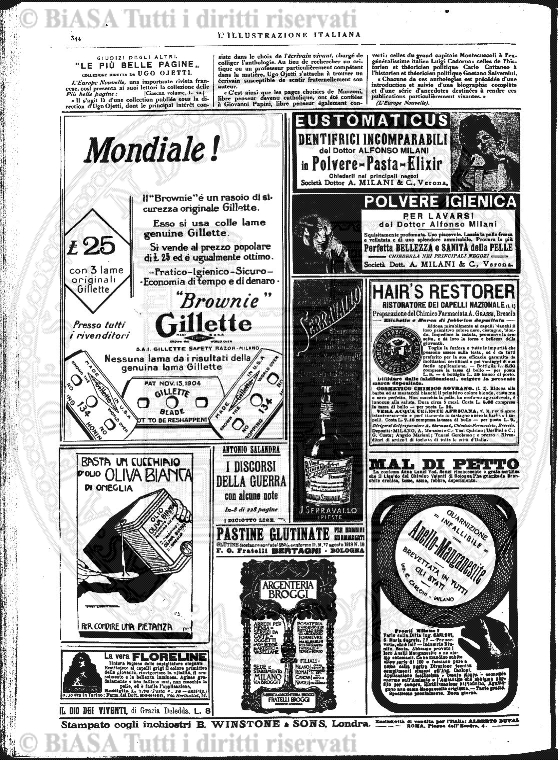 v. 33, n. 3-4 (1910) - Copertina: 1