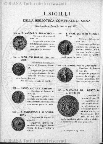 n. 10 (1887) - Frontespizio