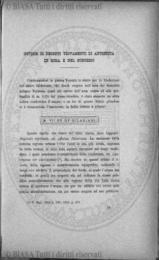 n. 16 (1905) - Frontespizio