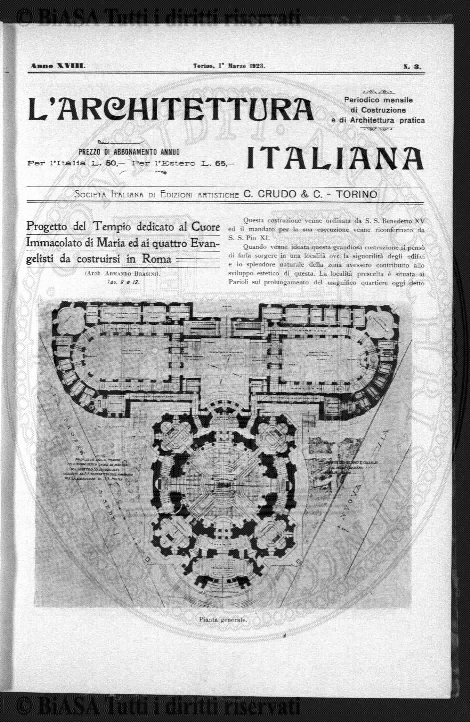 v.1 , n. 6 (1916) - Copertina: 1