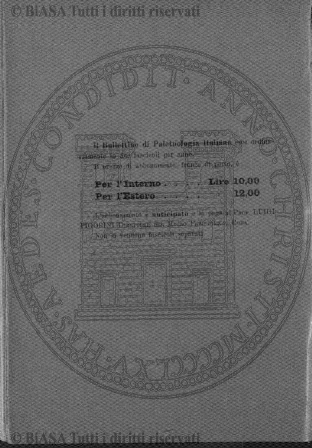 n. 47 (1901) - Frontespizio