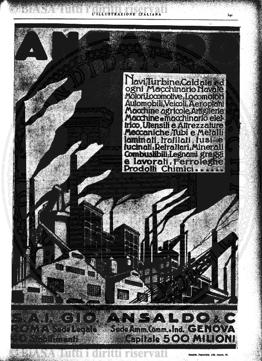 n. 25 (1908) - Frontespizio