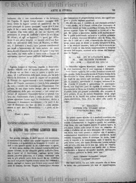 v. 1, n. 1 (1919) - Tavola fuori testo