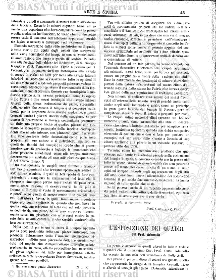 n. 1 (1912) - Frontespizio