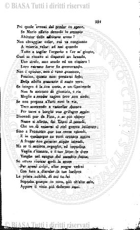 n. 1a (1834) - Frontespizio