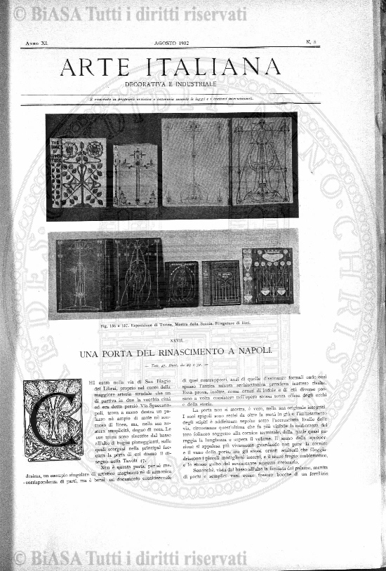 n. 7 (1892) - Frontespizio