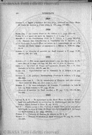 n. 12 (1925-1926) - Pagina: 265 e sommario