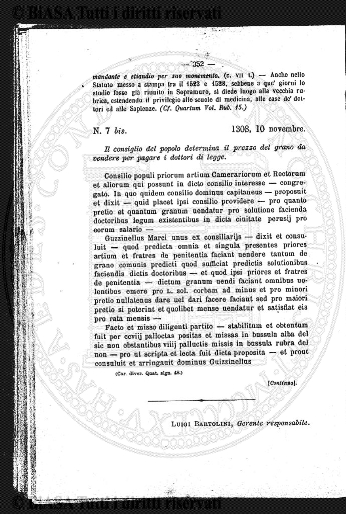 n. 48 (1909) - Frontespizio