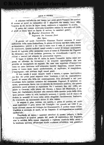 n. 1 (1903) - Copertina: 1 e sommario