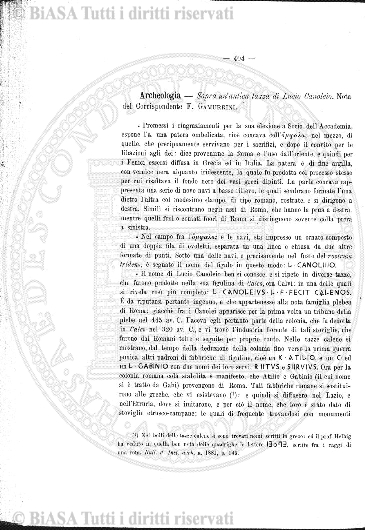 n. 60 (1875-1876) - Frontespizio