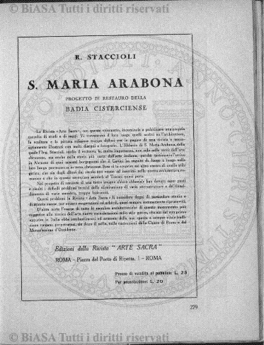 n. 25 (1896) - Frontespizio